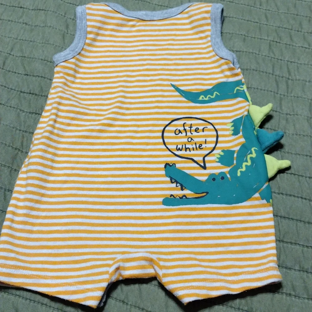 Carter's Short Sleeve Rompers - Picture 9 of 10